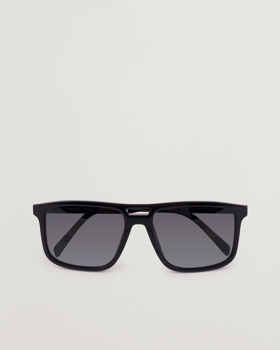 Prada Eyewear Prada 0PR A22S Sunglasses Black – Zwart