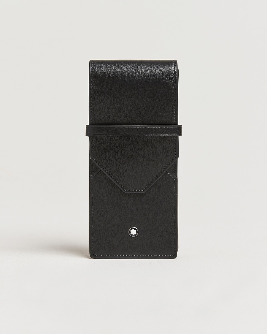 Montblanc Meisterstück 3-Pen Pouch Black – Zwart