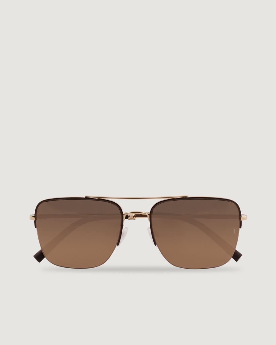 Oliver Peoples R-2 Sunglasses Umber/Gold – Bruin