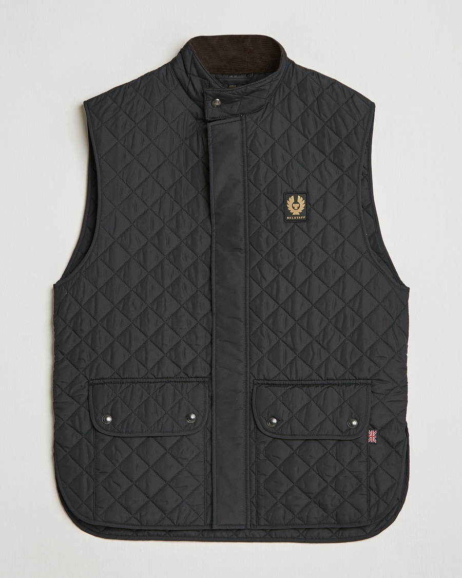Belstaff Icon Gilet Black – Zwart