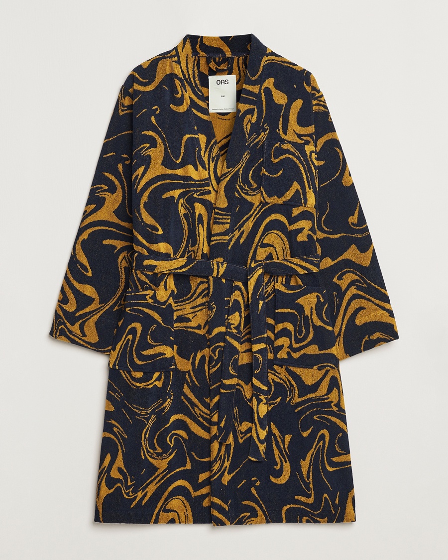 OAS Marble Robe Black/Yellow – Geel