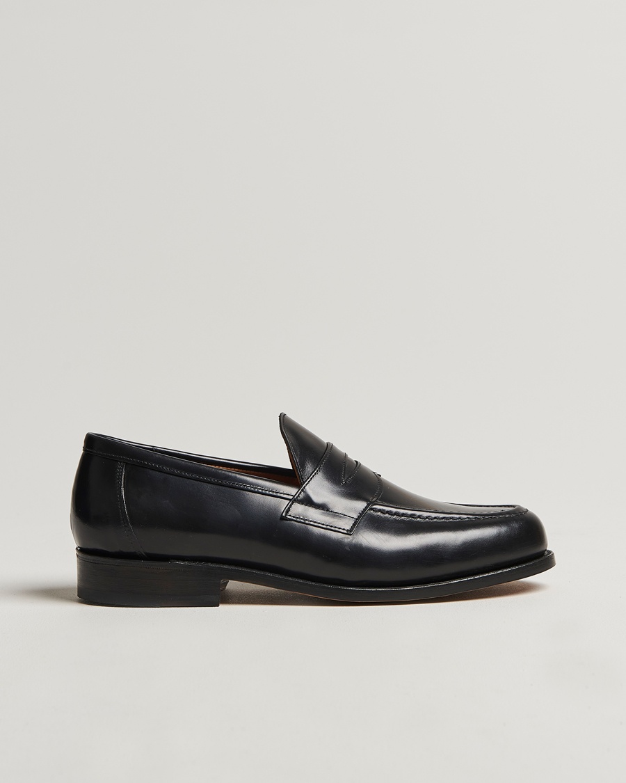 Sanders Aldwych Calf Penny Loafer Black – Zwart