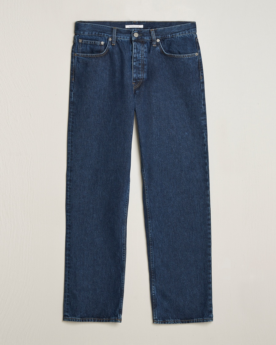 Heren | Jeans | Sunflower | Loose Jeans Rinse Blue