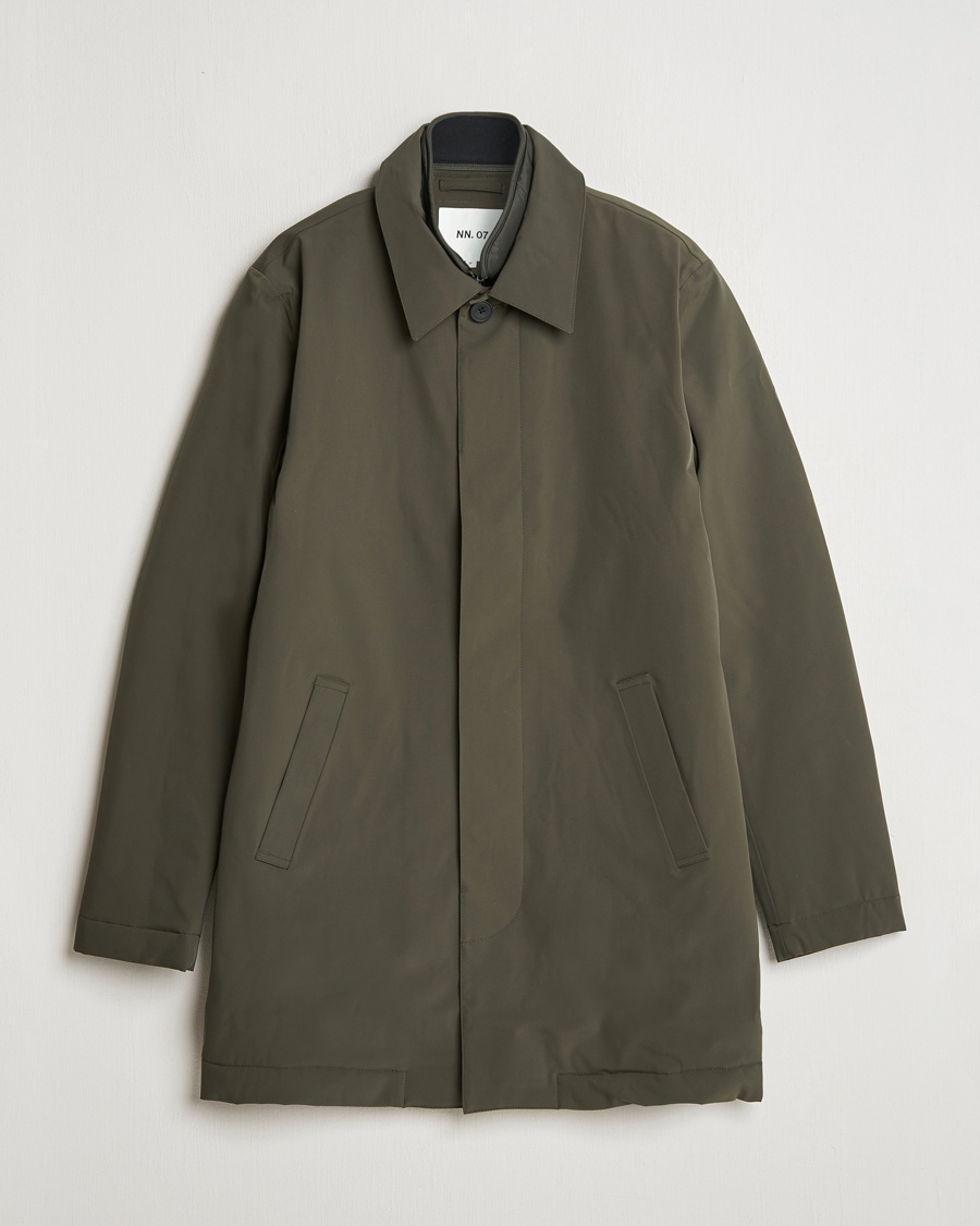 NN07 Blake Jacket Dark Army – Groen