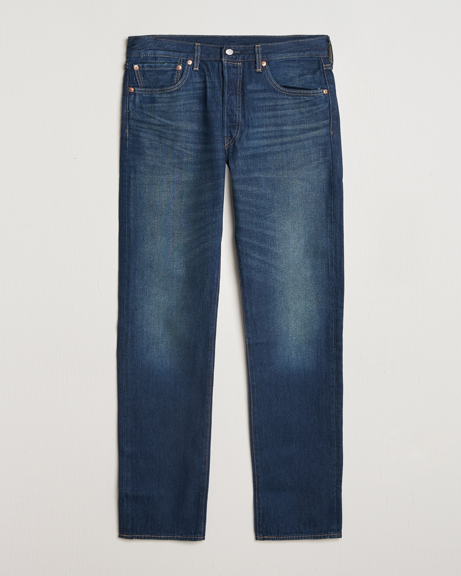 Levi's 501 Original Jeans On The Borderline – Blauw