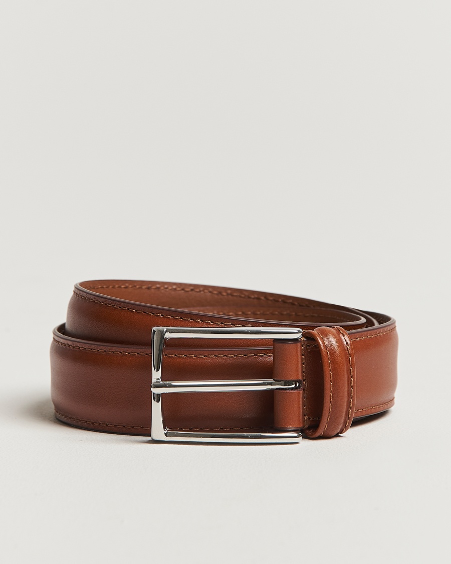 Anderson's Leather Suit Belt 3 cm Light Brown – Bruin