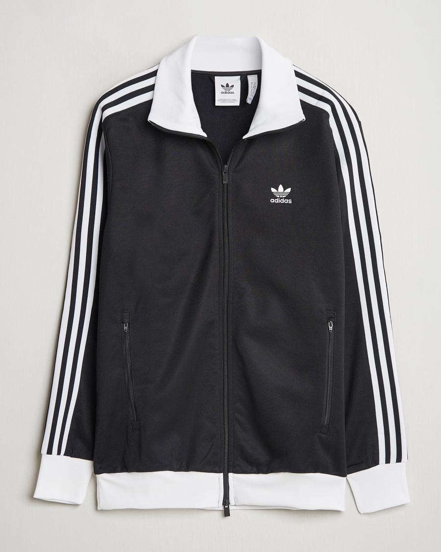 adidas Originals Classic Track Jacket Black – Zwart