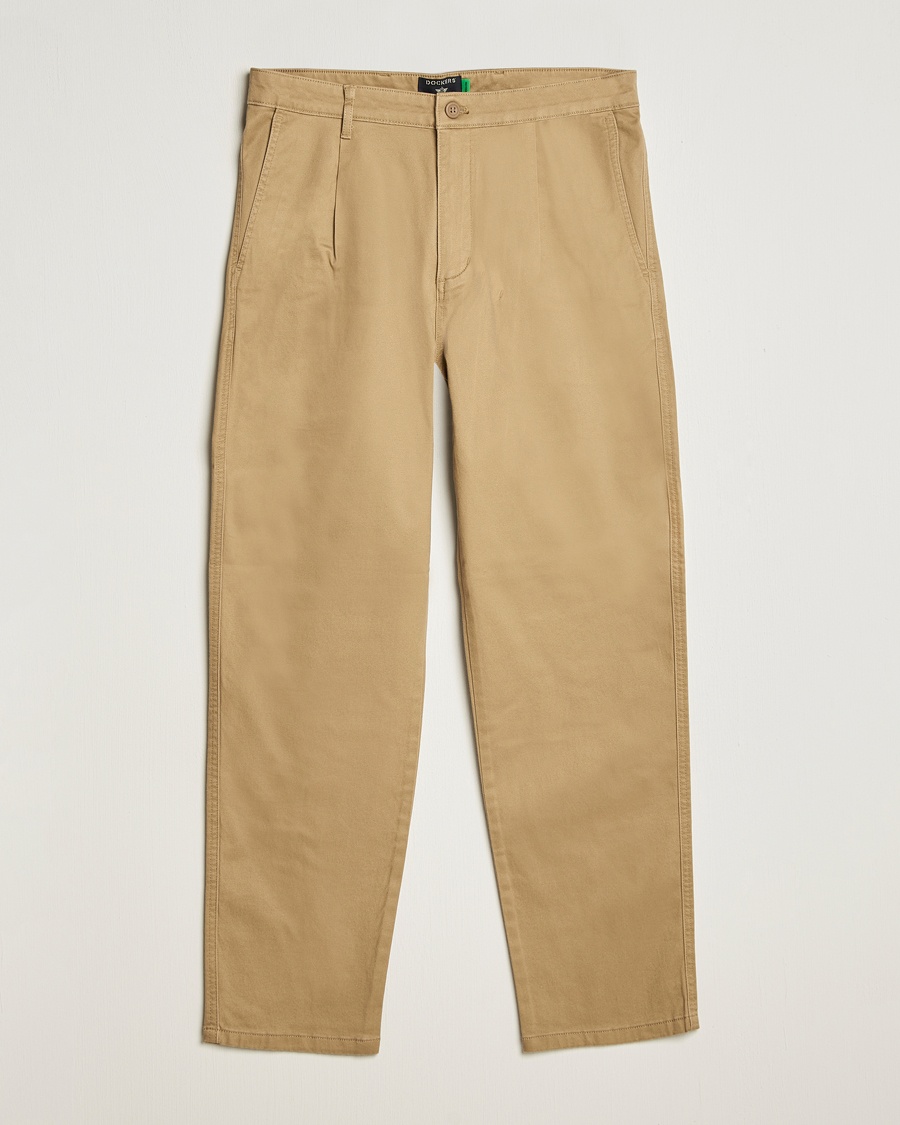 Heren | | Dockers | Original Pleated Cotton Chino Harvest Gold