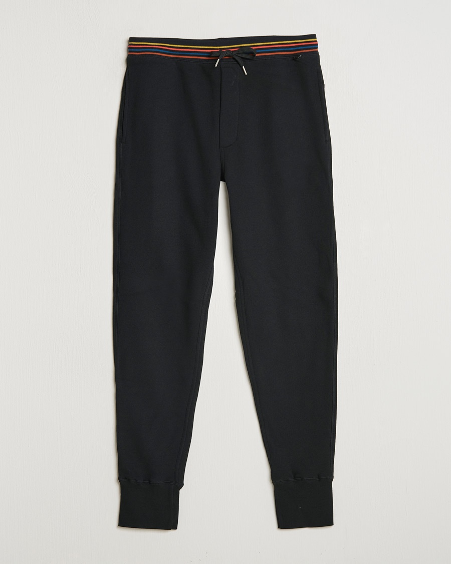 Paul Smith Artist Rib Sweatpants Black – Zwart