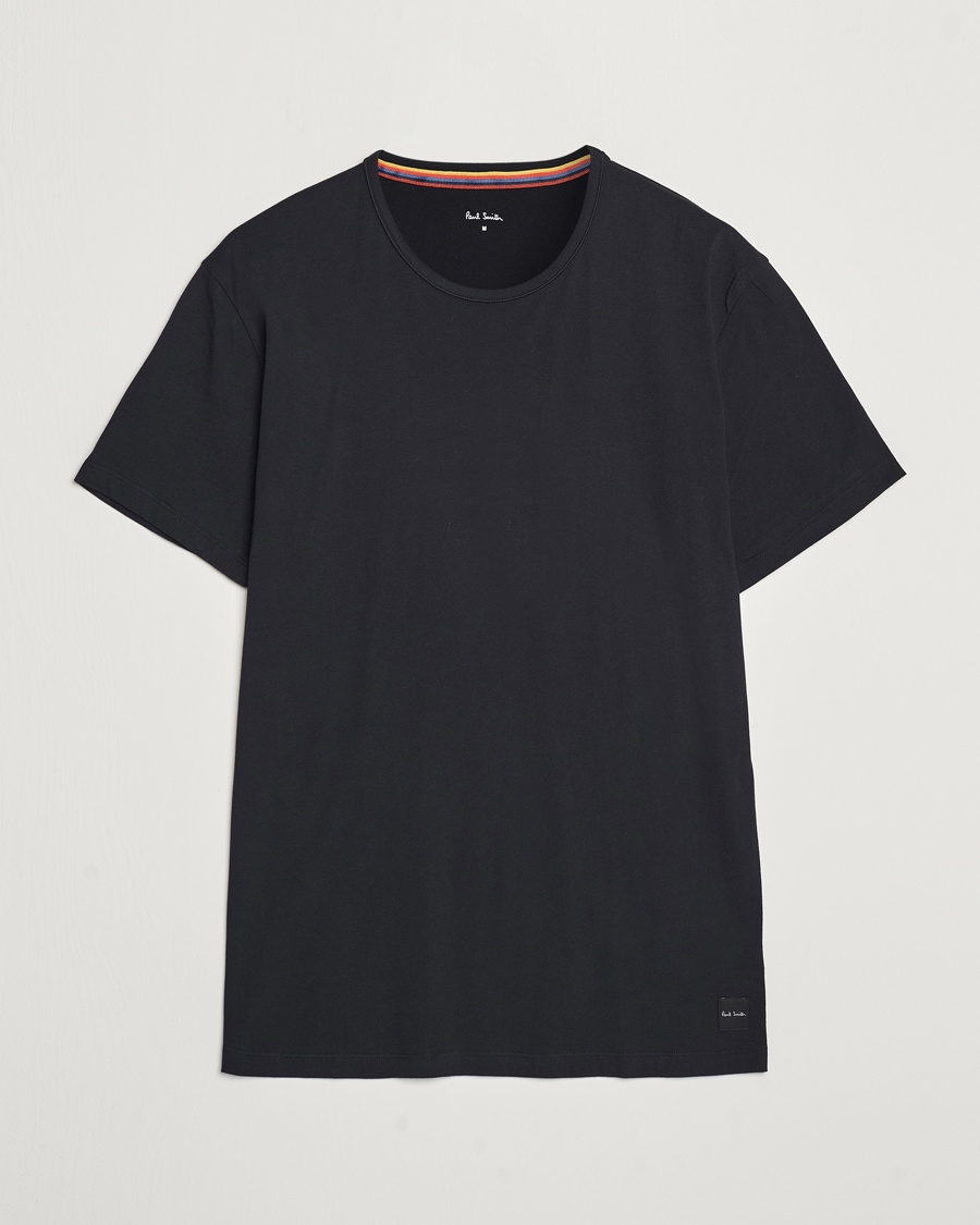 Paul Smith Artist Rib Crew Neck T-Shirt Black – Zwart