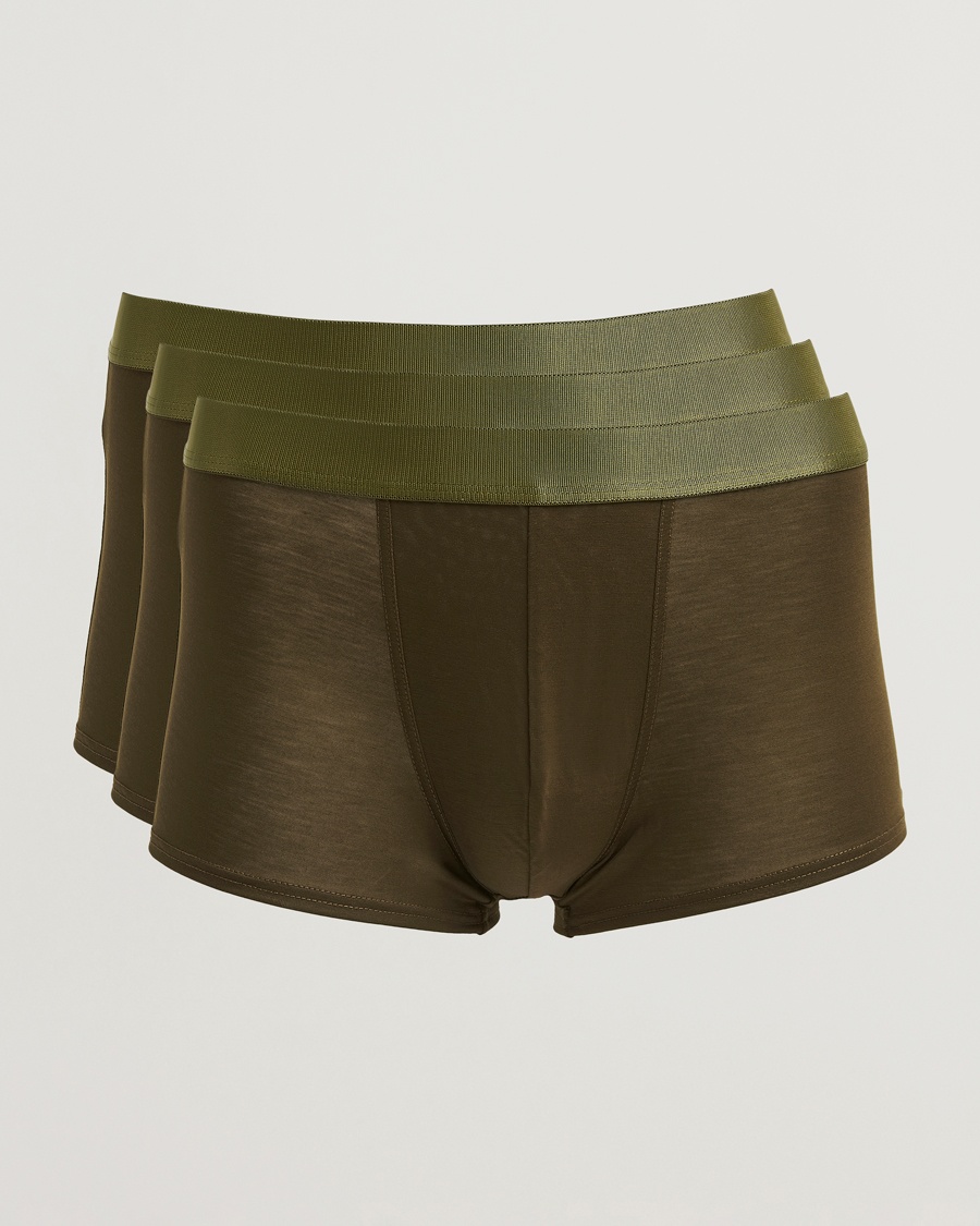 CDLP 3-Pack Boxer Trunk Olive Green – Groen
