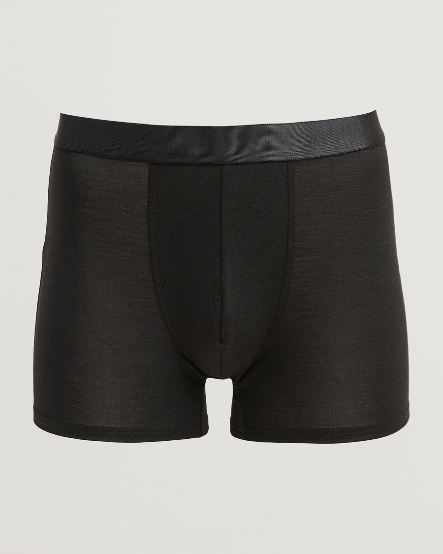 CDLP Wool Boxer Brief Black – Zwart