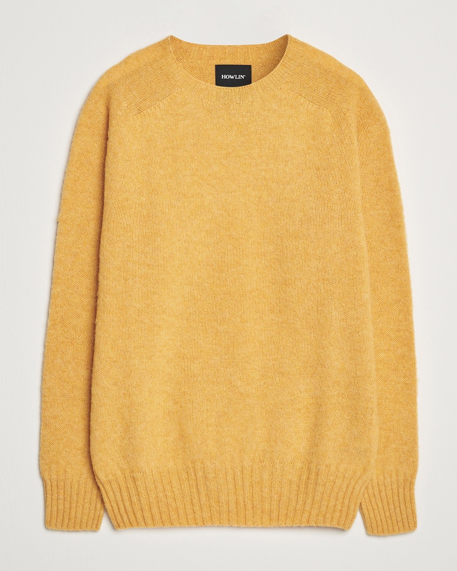 Howlin' Brushed Wool Sweater Blondie – Geel