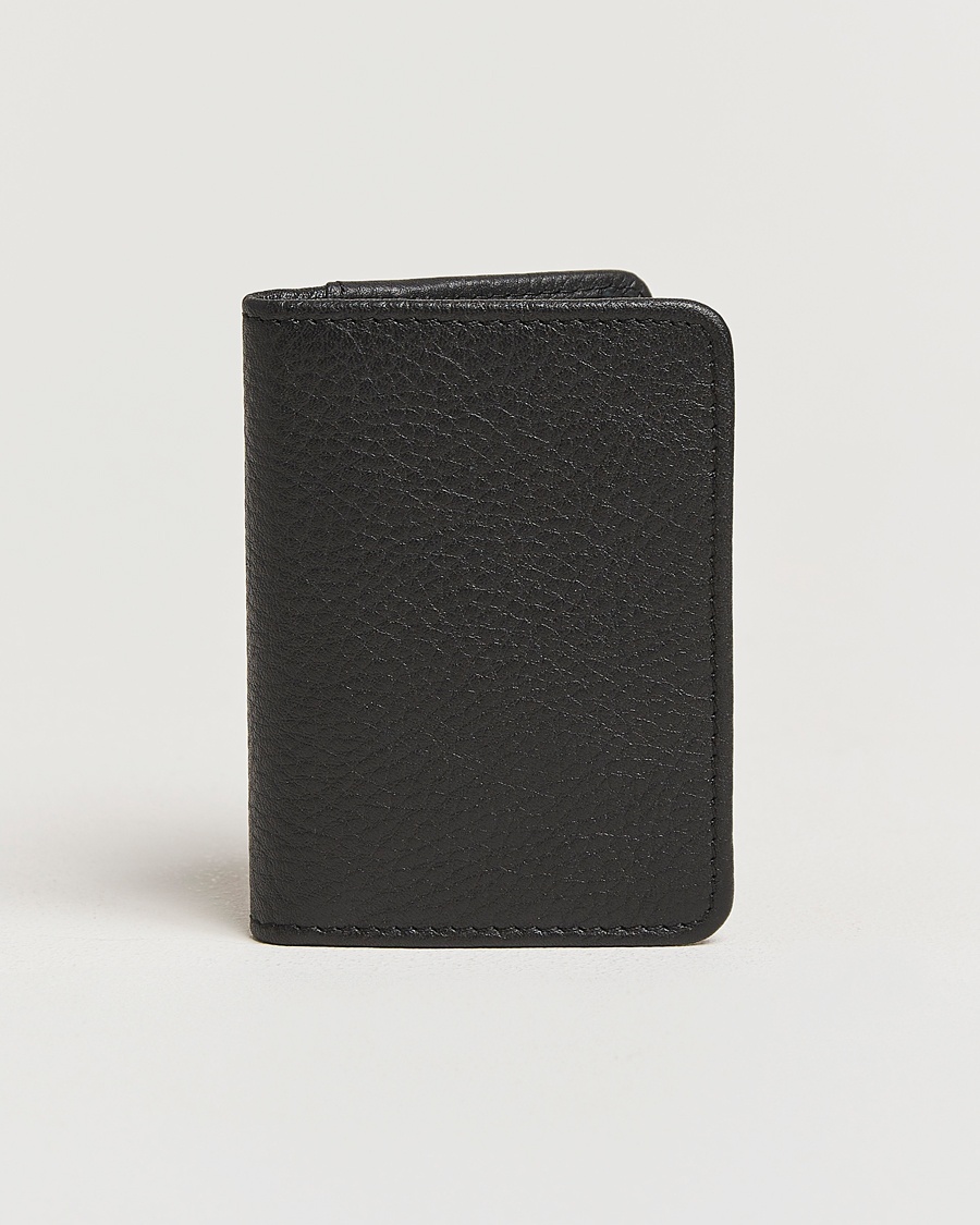 Loake Shoemakers Fenchurch Grained Leather Card Holder Black – Zwart
