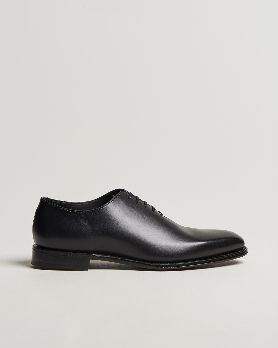 Loake 1880 Wholebury Wholecut Oxford Black Calf – Zwart