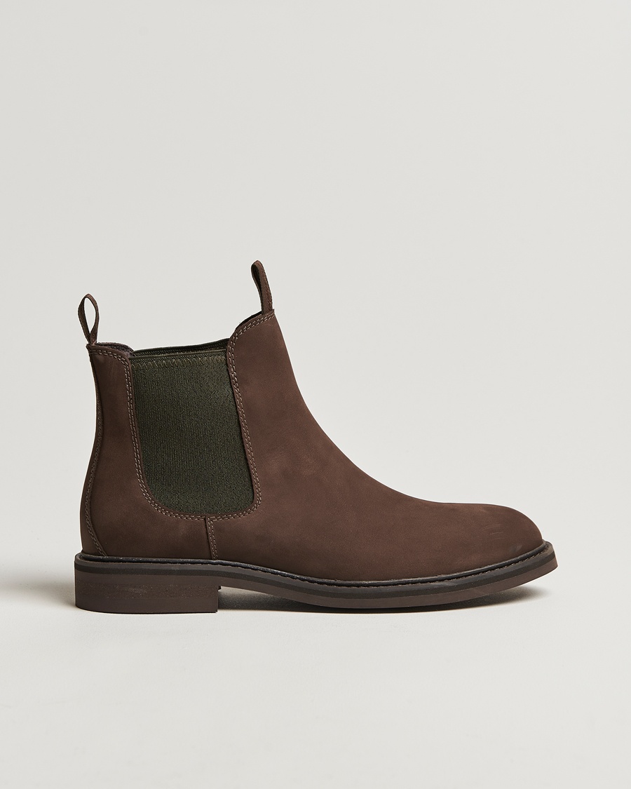 Loake Shoemakers Ducksworth Waterproof Chelsea Boot Brown Nubuck – Bruin