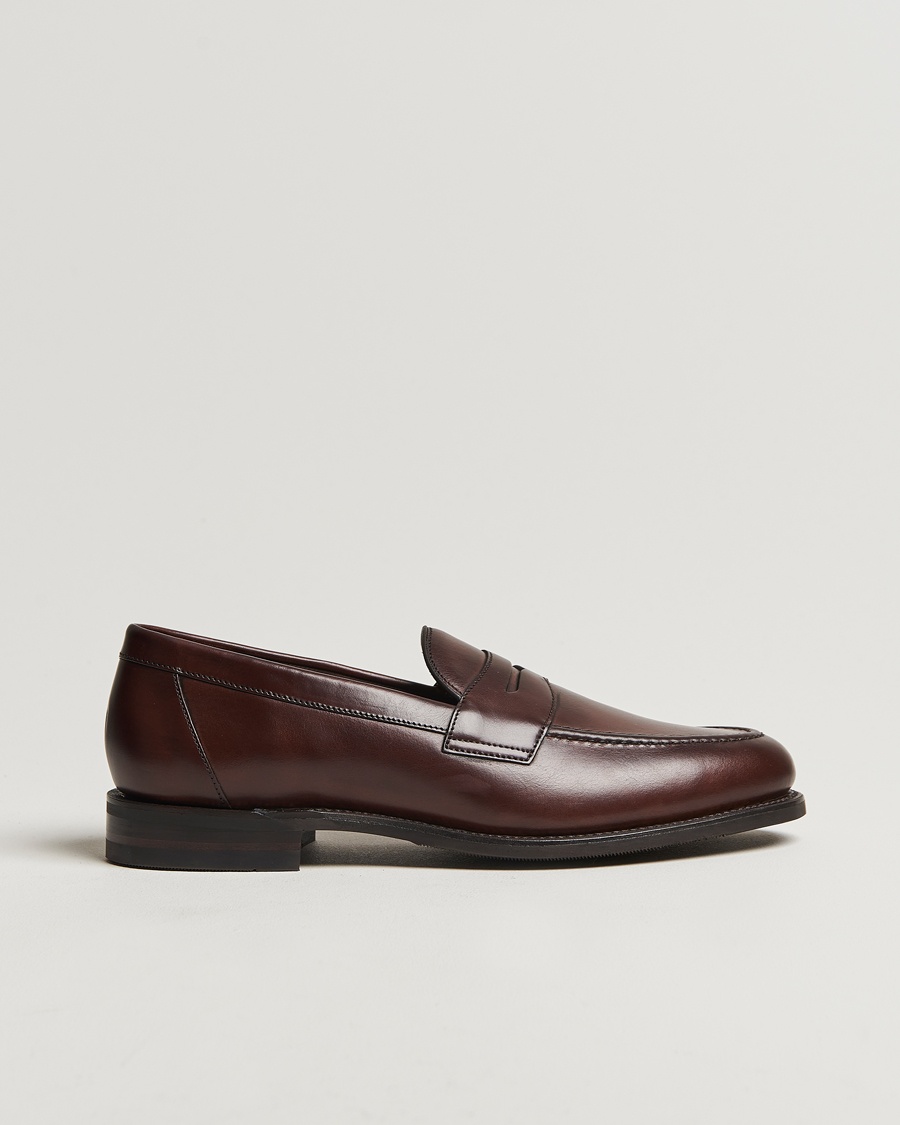 Loake Shoemakers Imperial Penny Loafer Dark Brown – Bruin