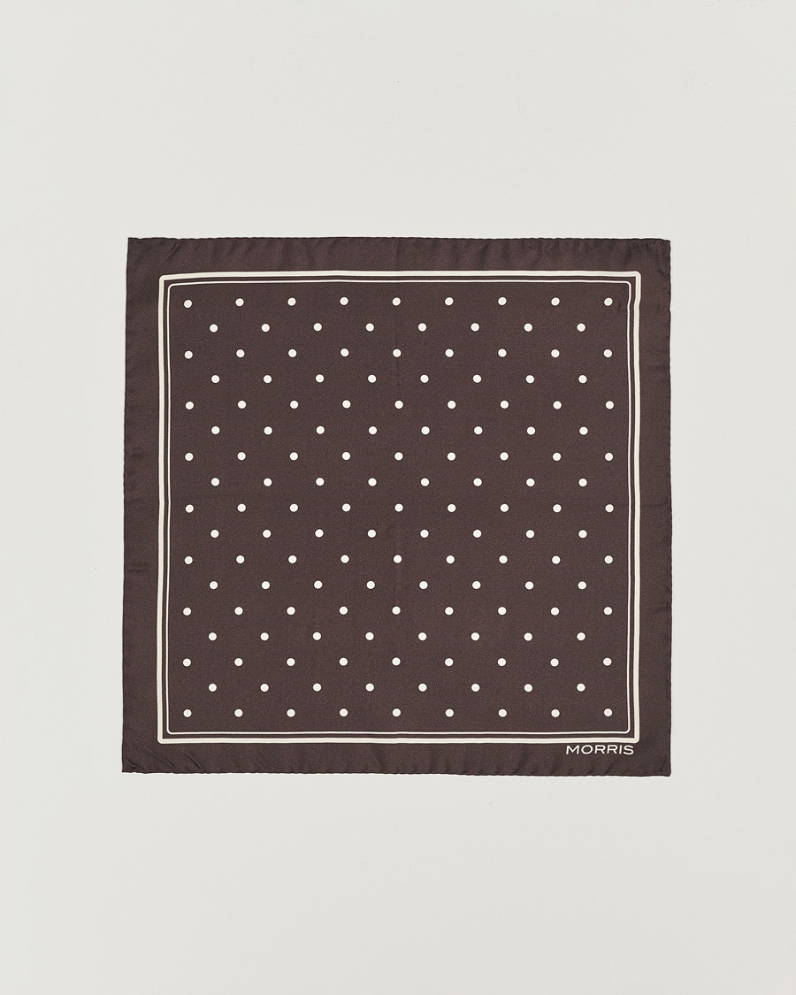 Morris Dot Pocket Square Brown – Bruin