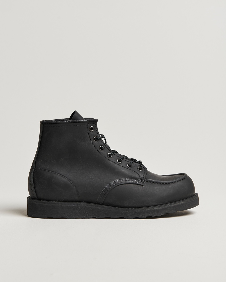 Red Wing Shoes Moc Toe Boot Black Harness – Zwart