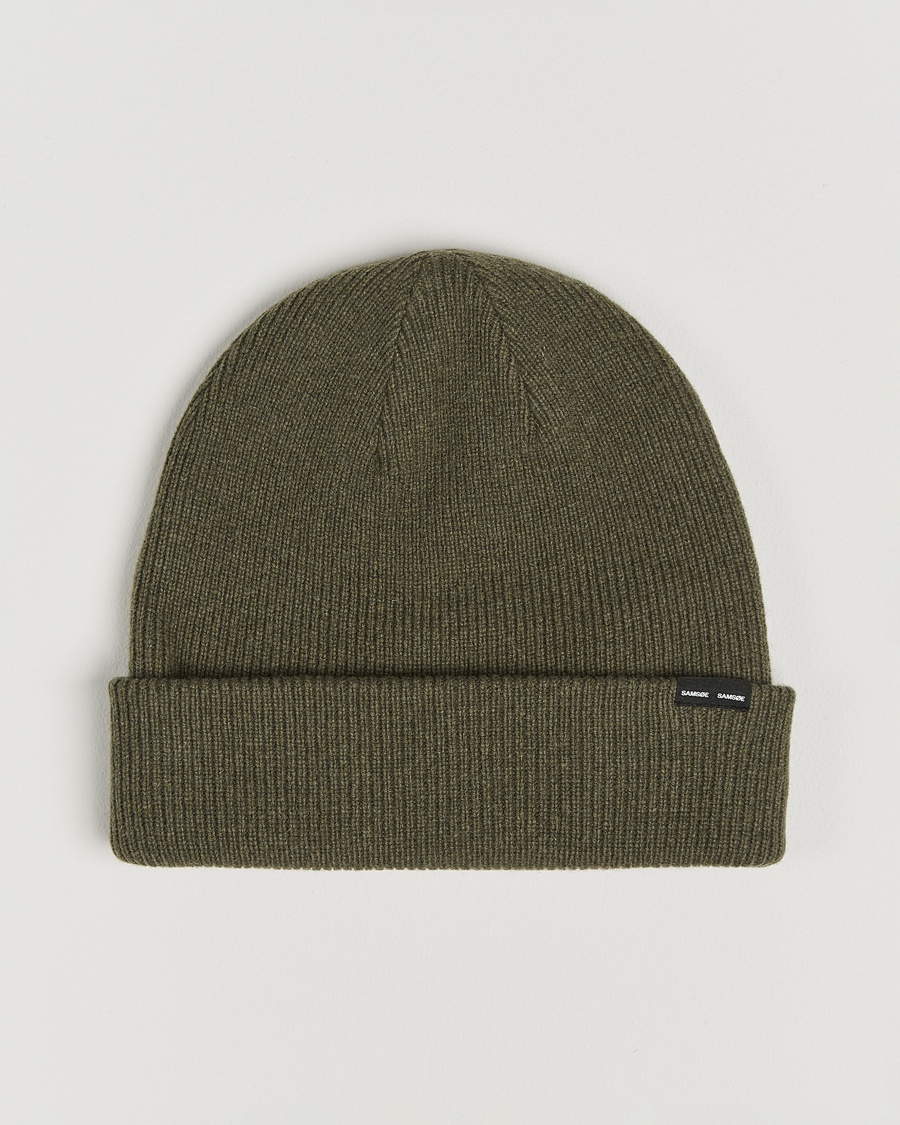 Samsøe Samsøe Samsøe SamsøeThe Wool BeanieForest Night – Groen