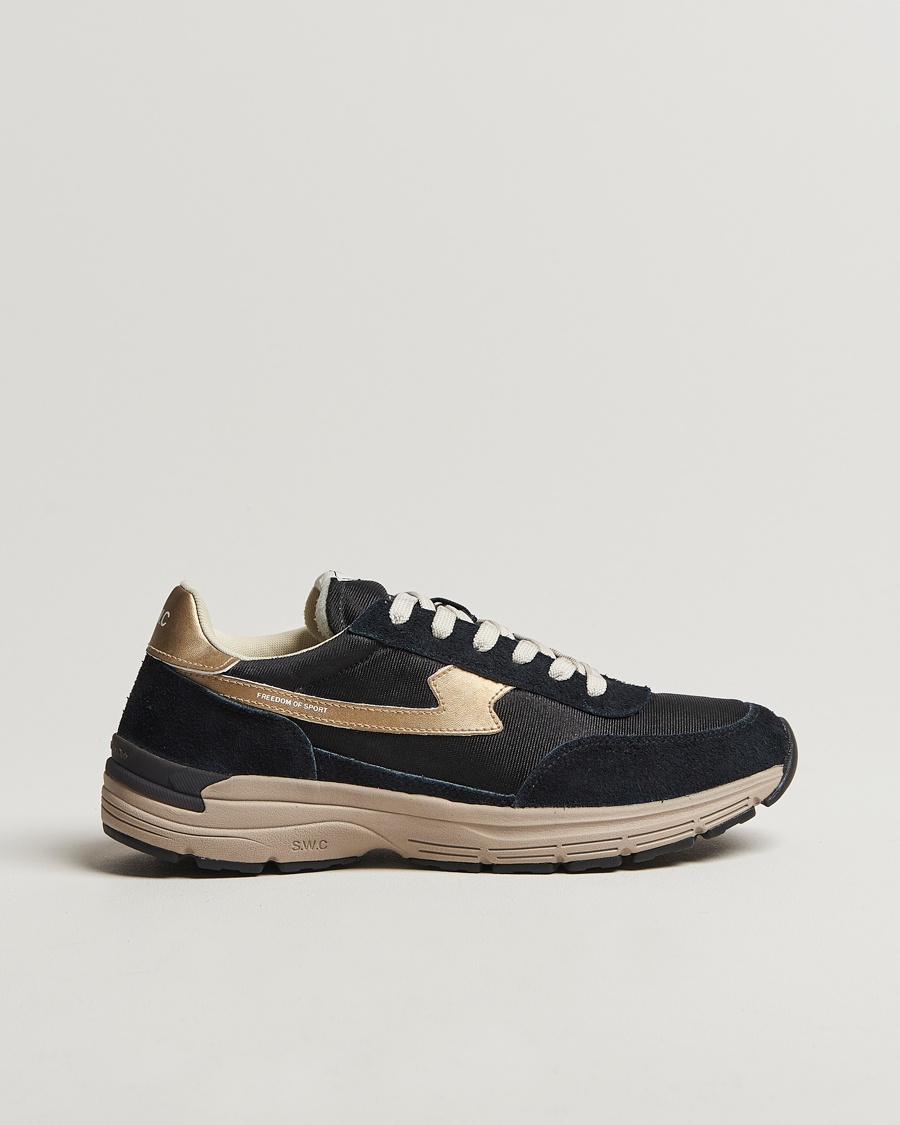 Heren |  | Stepney Workers Club | Osier S-Strike Runner Sneaker Black Gold