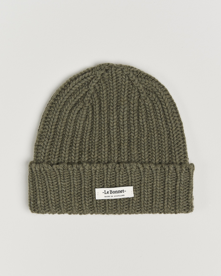 Le Bonnet Le Grand Logo Croco – Groen