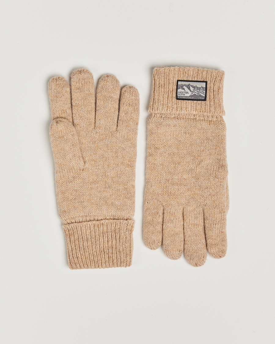 Hestra Raggwool Glove Beige – Beige