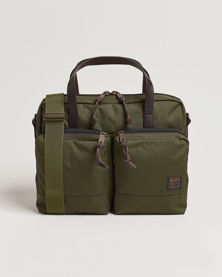 Filson FilsonDryden Cordura Nylon BriefcaseOtter Green – Groen