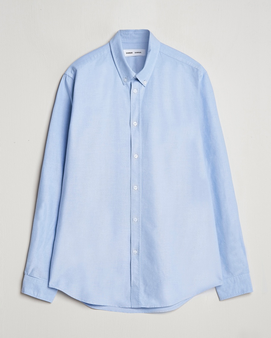 Samsøe Samsøe Saliam Oxford Shirt Oxford Blue – Blauw