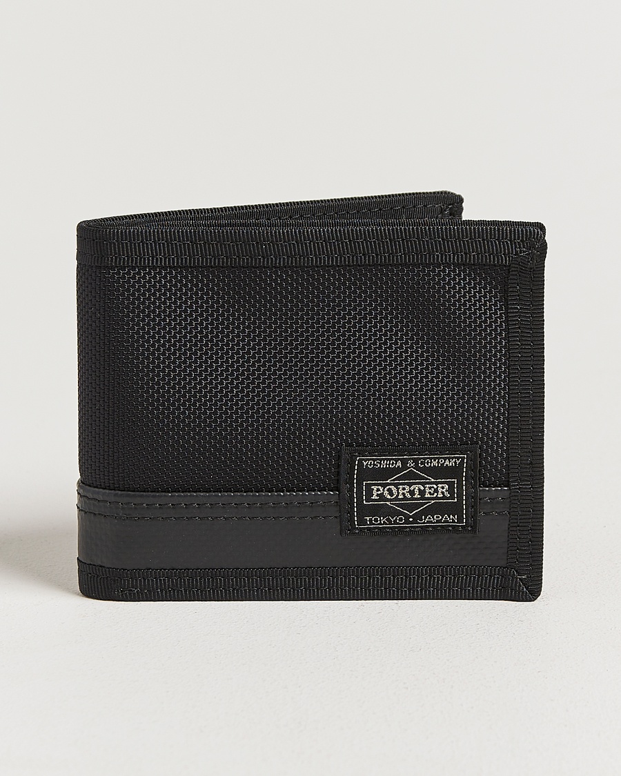 Porter-Yoshida & Co. Heat Wallet Black – Zwart