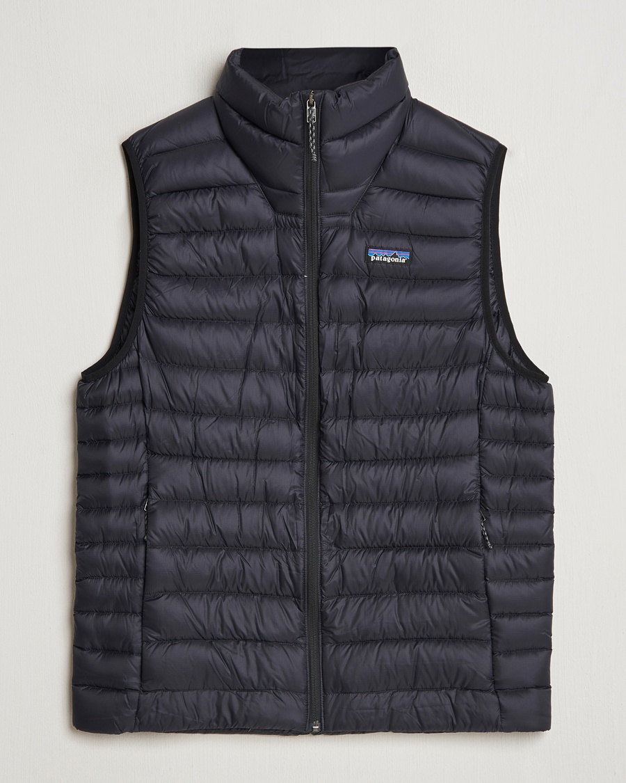 Patagonia Down Sweater Vest Black – Zwart