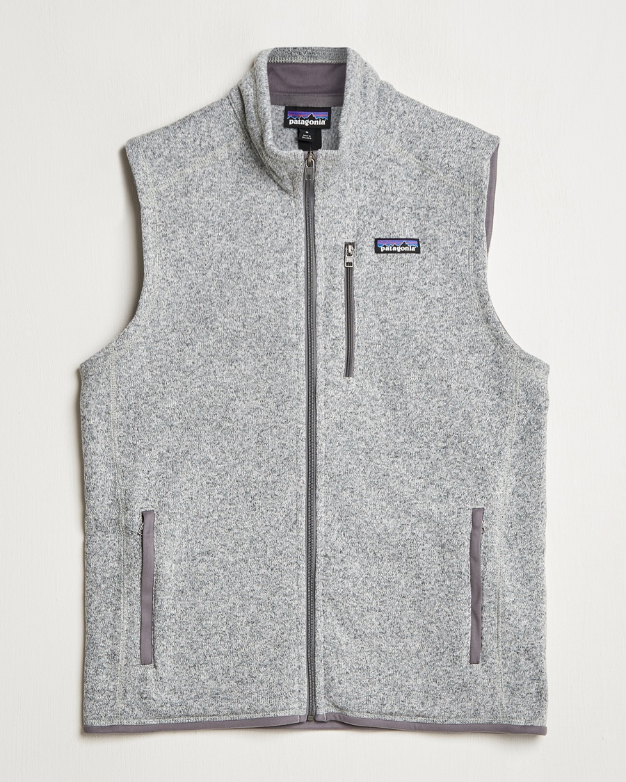 Patagonia Better Sweater Vest Stonewash – Grijs
