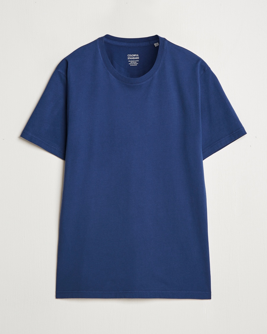 Colorful Standard Classic Organic T-Shirt Marine Blue – Blauw