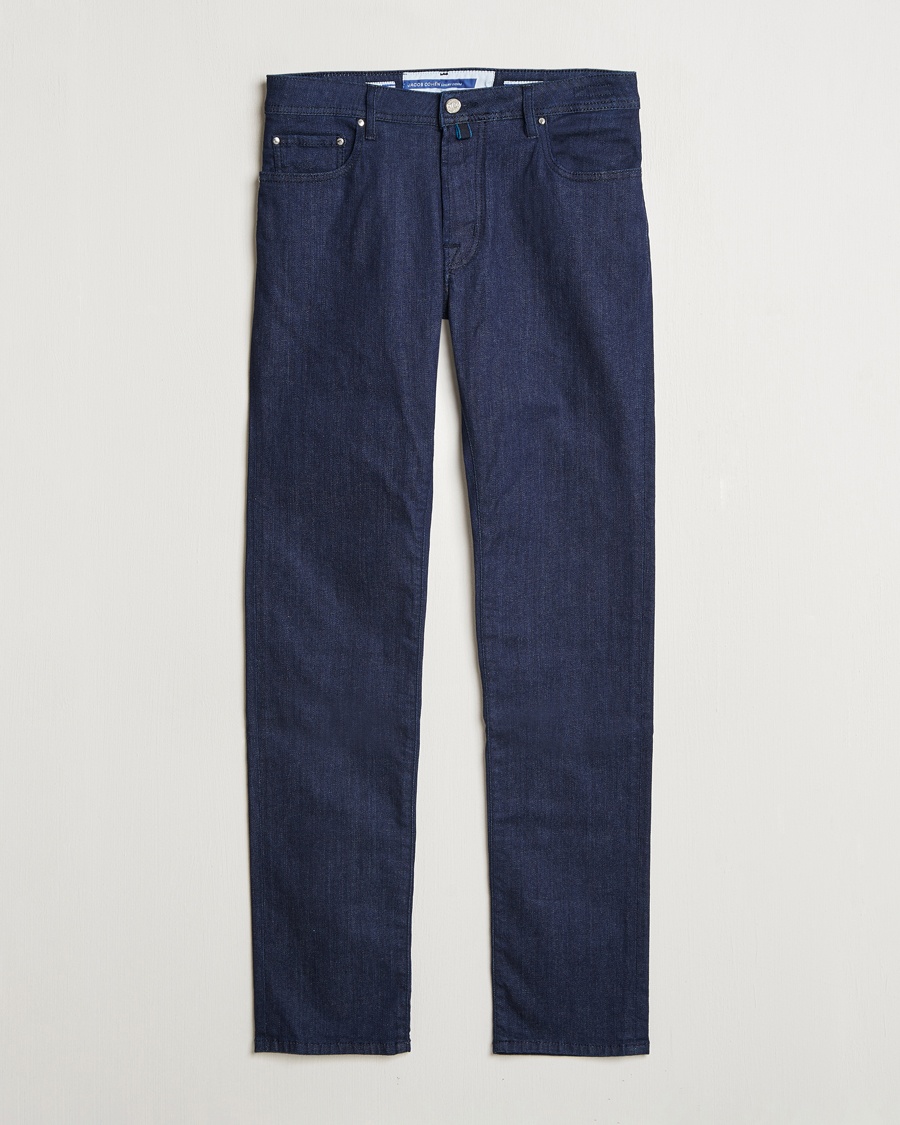 Jacob Cohën Bard 688 Slim Fit Stretch Jeans Dark Tonal Wash – Blauw