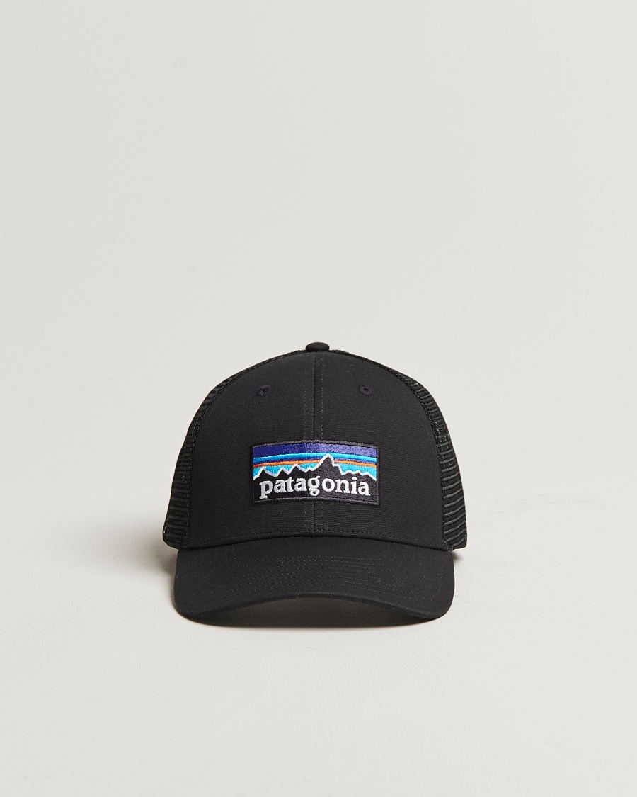 Patagonia PatagoniaP-6 Logo LoPro Trucker HatBlack – Zwart