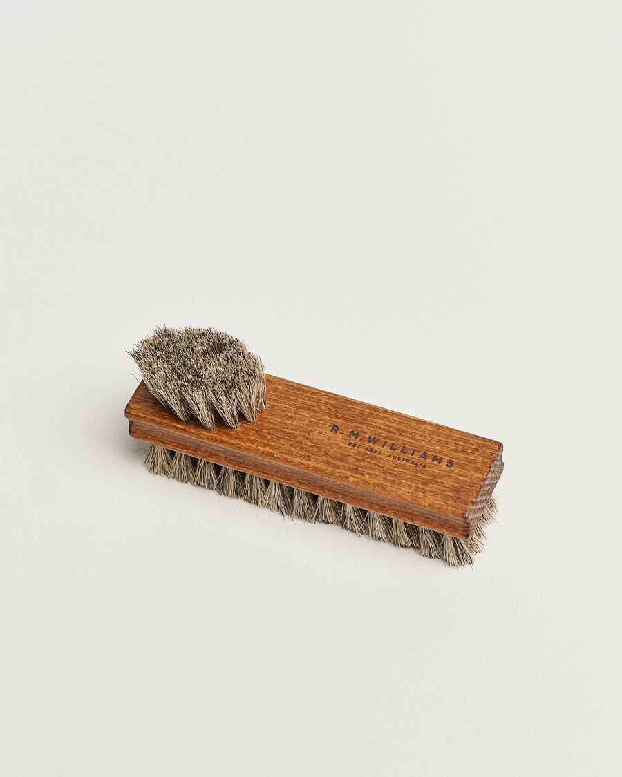 Heren | Business & Beyond - Casual | R.M.Williams | Double Sided Brush Natural