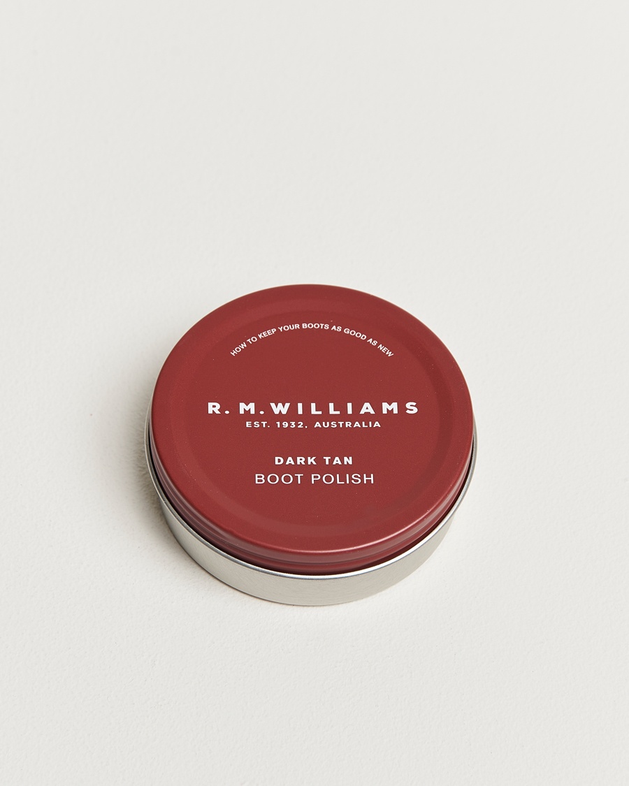 Heren | Business & Beyond - Casual | R.M.Williams | Stockman's Boot Polish 70ml Dark Tan