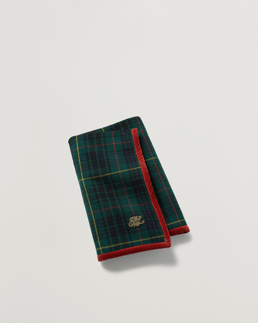 Ralph Lauren Home Brently Throw 137x182cm Navy – Blauw