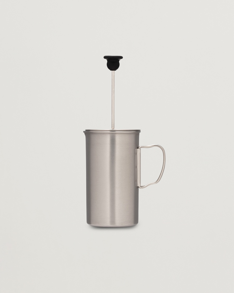 Snow Peak French Press Coffee Maker Titanium – Grijs