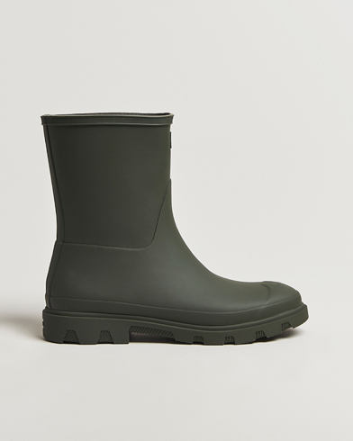 Hunter Boots Downpour Short Boot Dark Olive – Groen