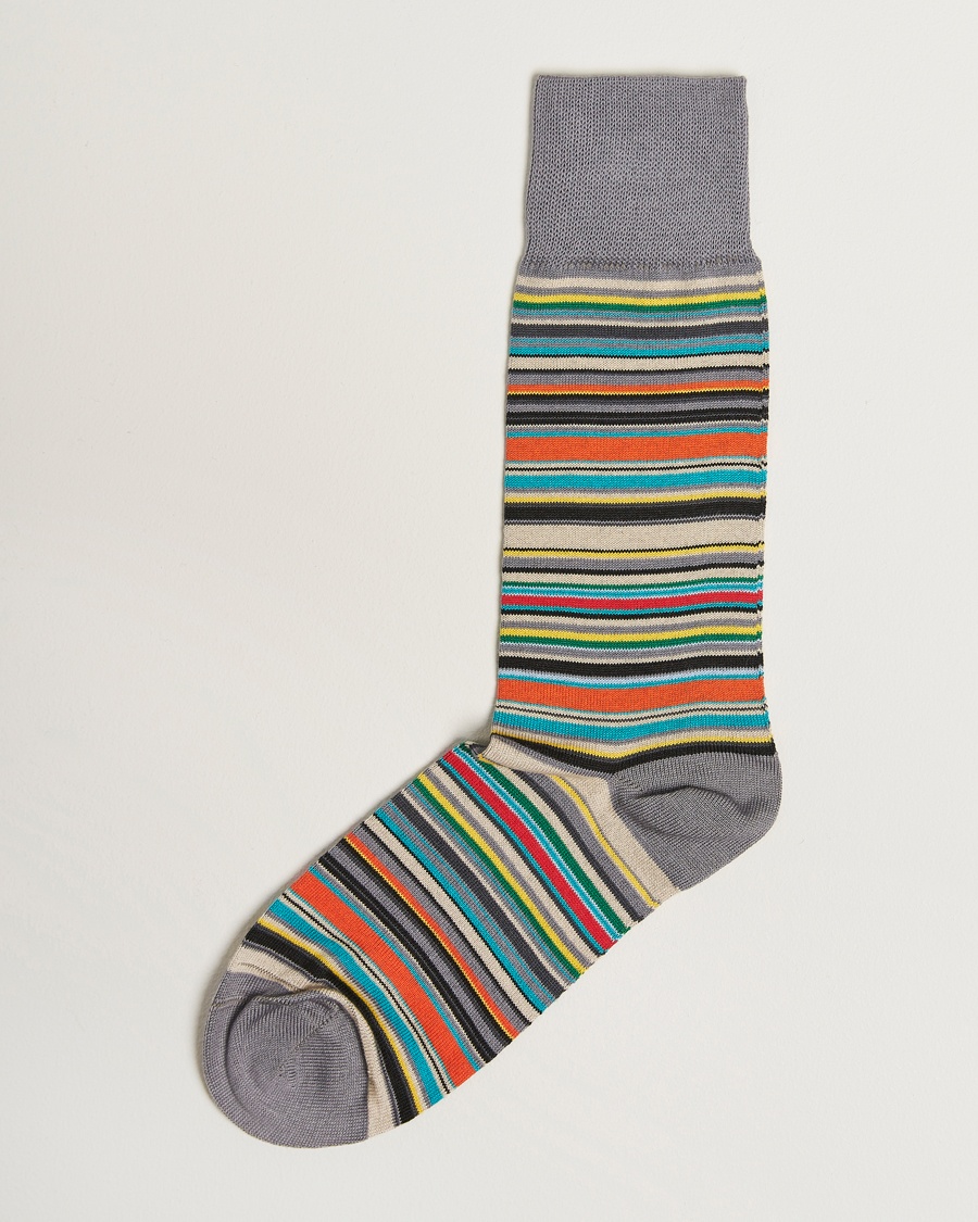 Paul Smith Mulitstripe Socks Grey – Meerkleurig