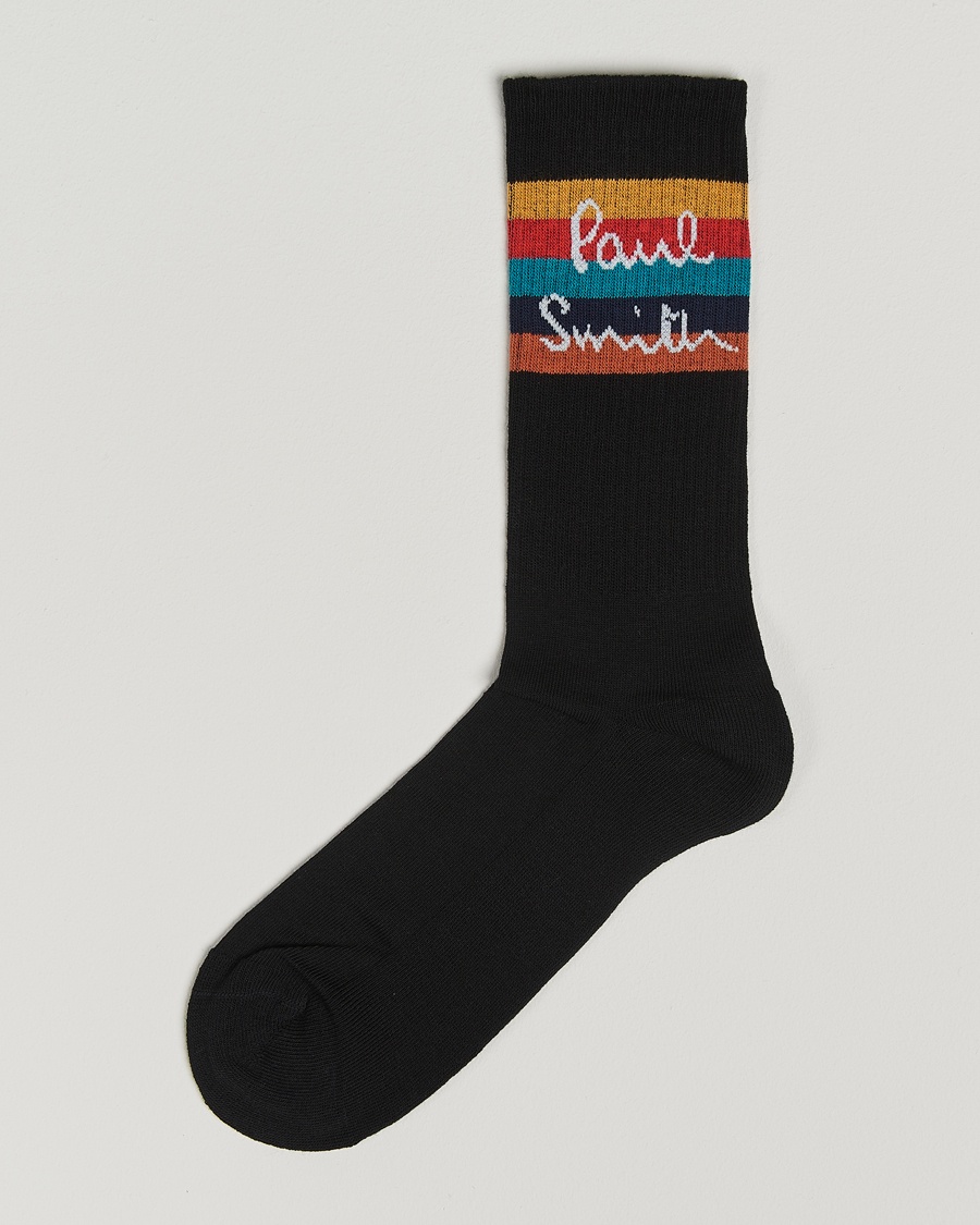 Heren | Alledaagse sokken | Paul Smith | Gurensey Sport Sock Black