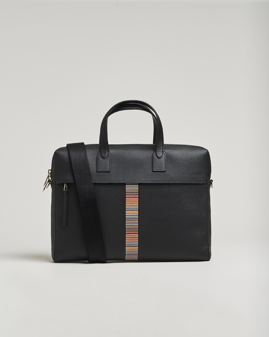 Paul Smith Paul SmithSignature Trim BriefcaseBlack – Zwart