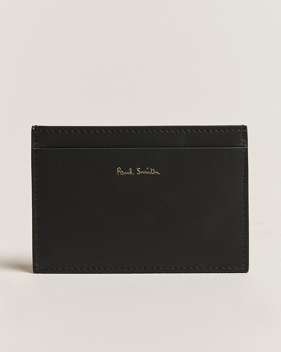 Paul Smith Paul SmithSignature Stripe Card HolderBlack – Zwart