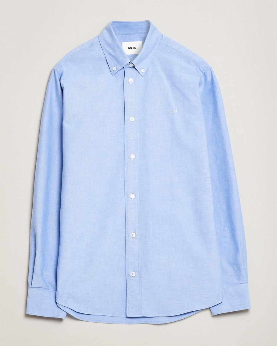NN07 Colby Oxford Shirt Light Blue – Blauw
