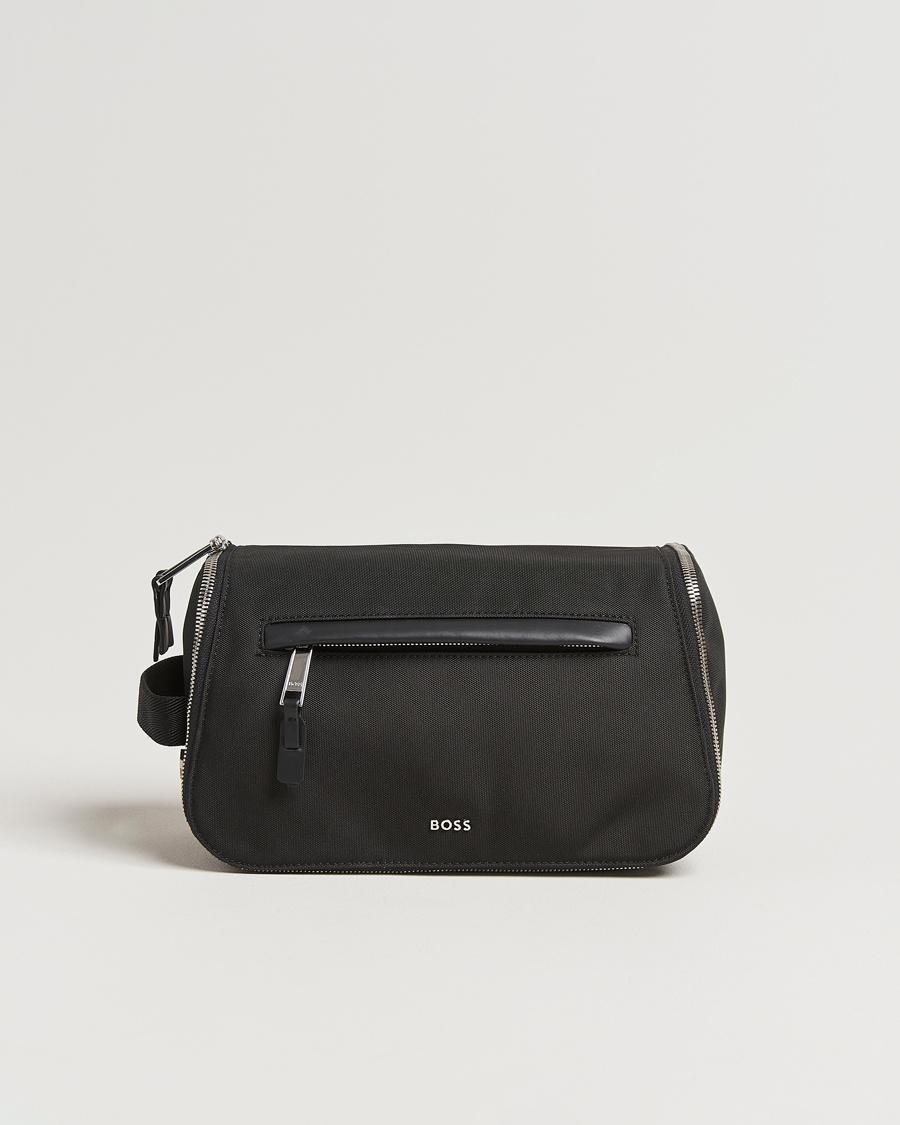Heren | Tassen | BOSS BLACK | Highway Washbag Black