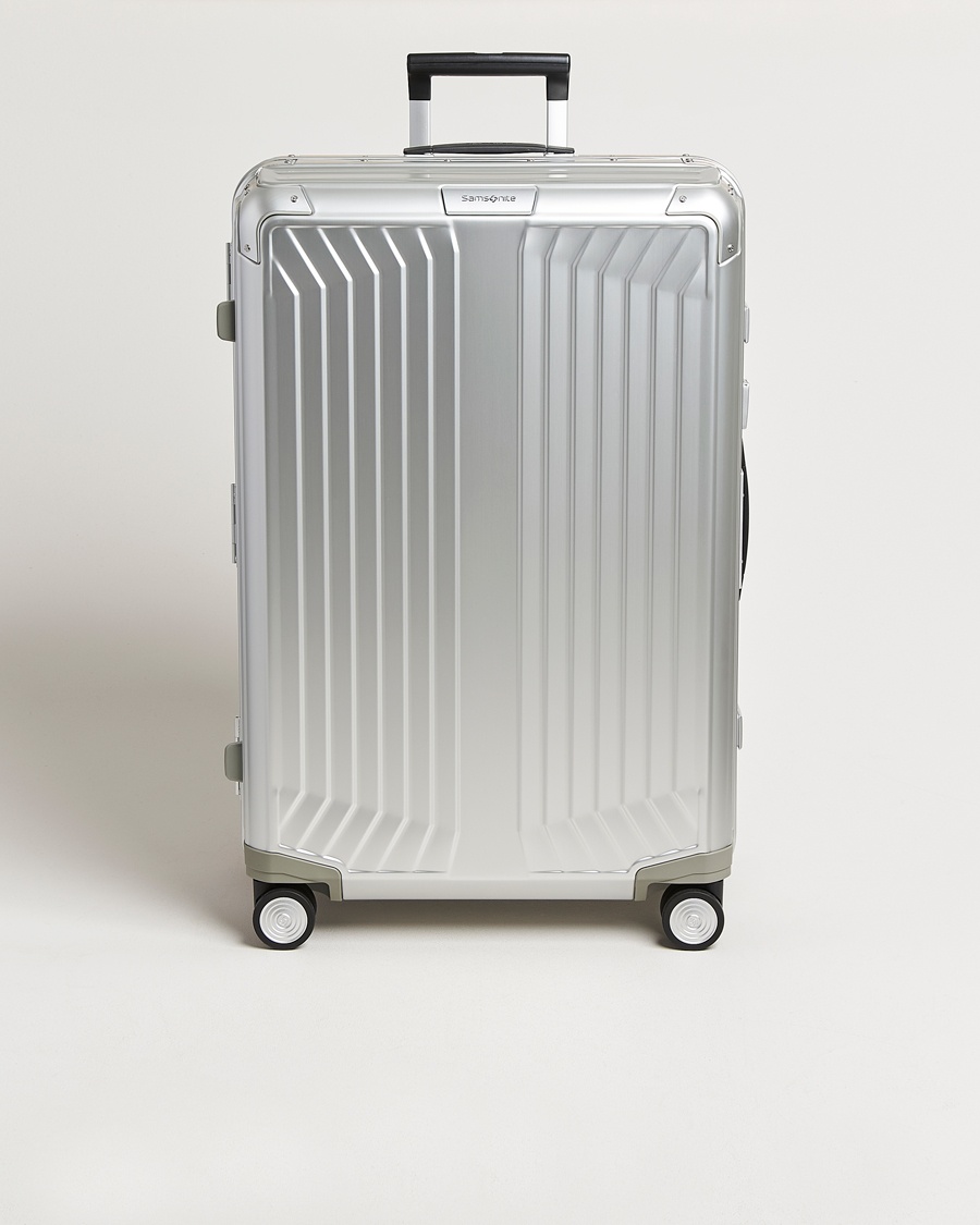 Samsonite Lite-Box Alu Spinner Check-In Aluminium – Zilver