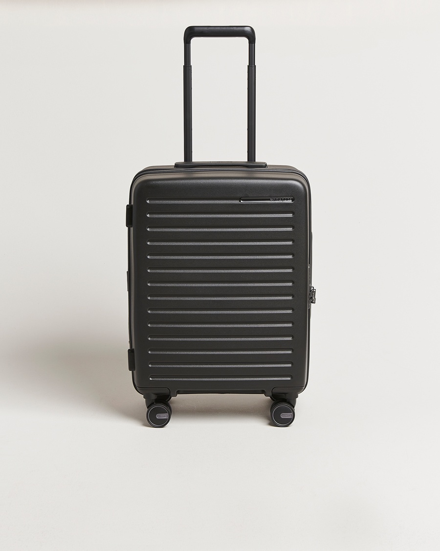 Samsonite Restackd Spinner Carry-On Black – Zwart