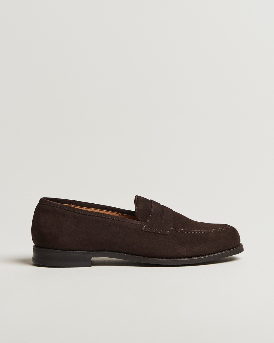 Myrqvist Stenhammar II Loafer Dark Brown Suede – Bruin