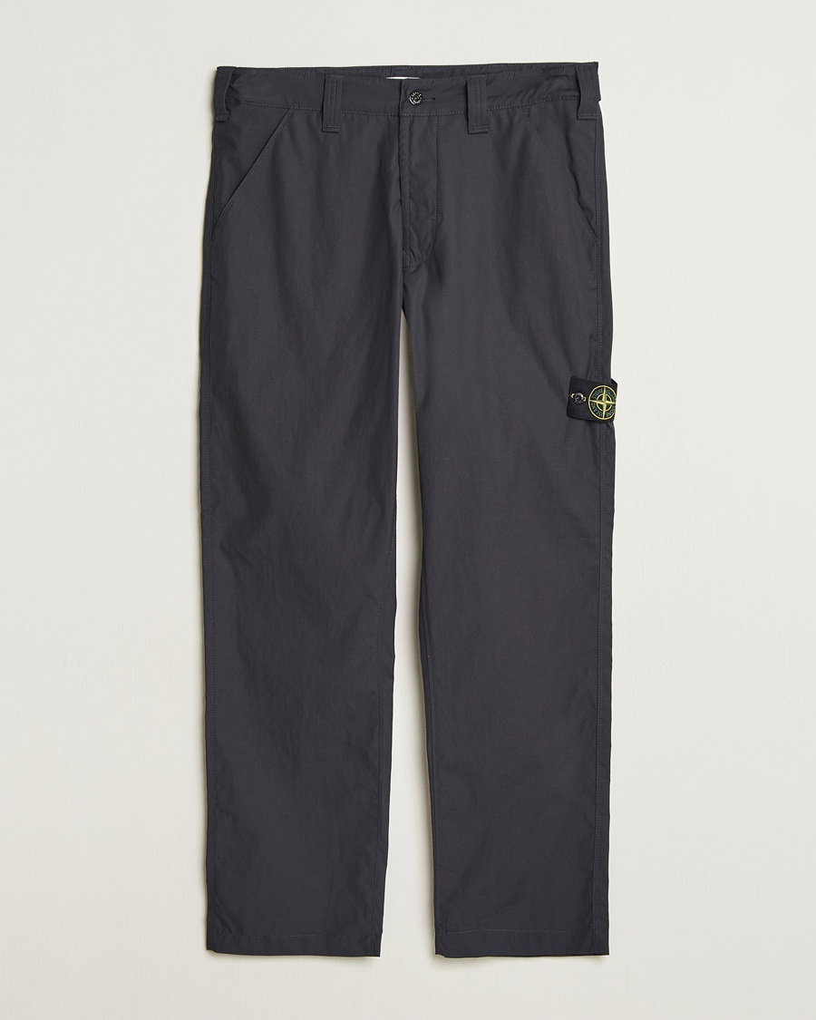 Heren | Kleding | Stone Island | Supima Cotton Canvas Pants Navy Blue